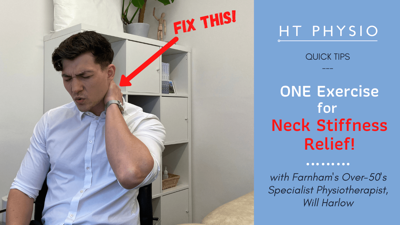 One Exercise To Relieve A Stiff Neck Quick Tips Ht Physio