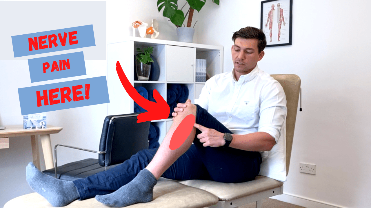 In this episode, Farnham's leading over-50's physiotherapist, Will Harlow, discusses the causes of nerve pain around the knee and provides one simple exercise to fix it!