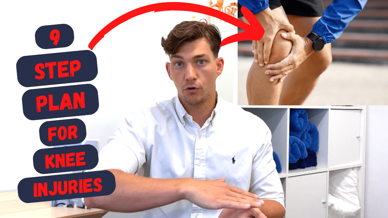 In this episode, Farnham's leading over-50's physiotherapist, Will Harlow, reveals his 9 step plan for dealing with a new knee injury. You'll get a breakdown of the best steps you can take at each time point – from immediately post-injury to full recovery.