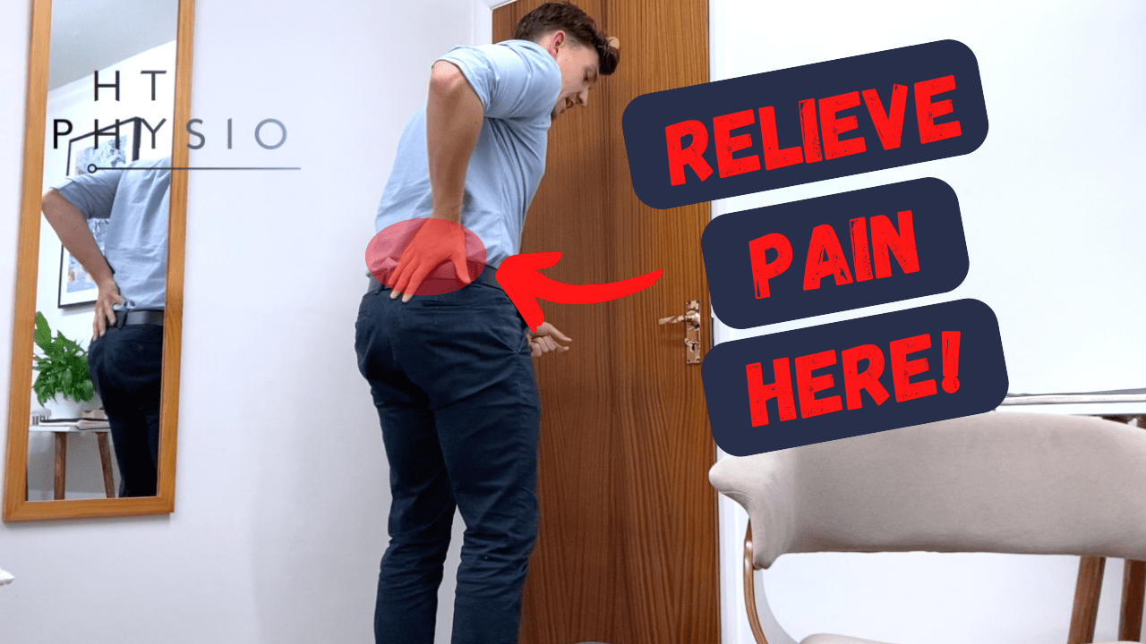 Farnham's leading over-50's physiotherapist, Will Harlow, explains one simple trick that can help you relieve back pain when standing.