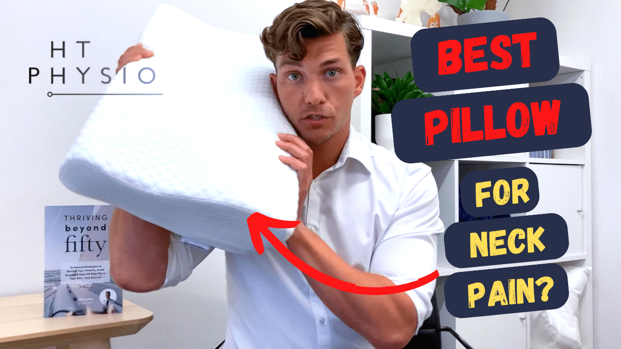 In this episode, Farnham's leading over-50's physiotherapist, Will Harlow, reviews the EasySleeper Pillow designed by Groove Pillows.
