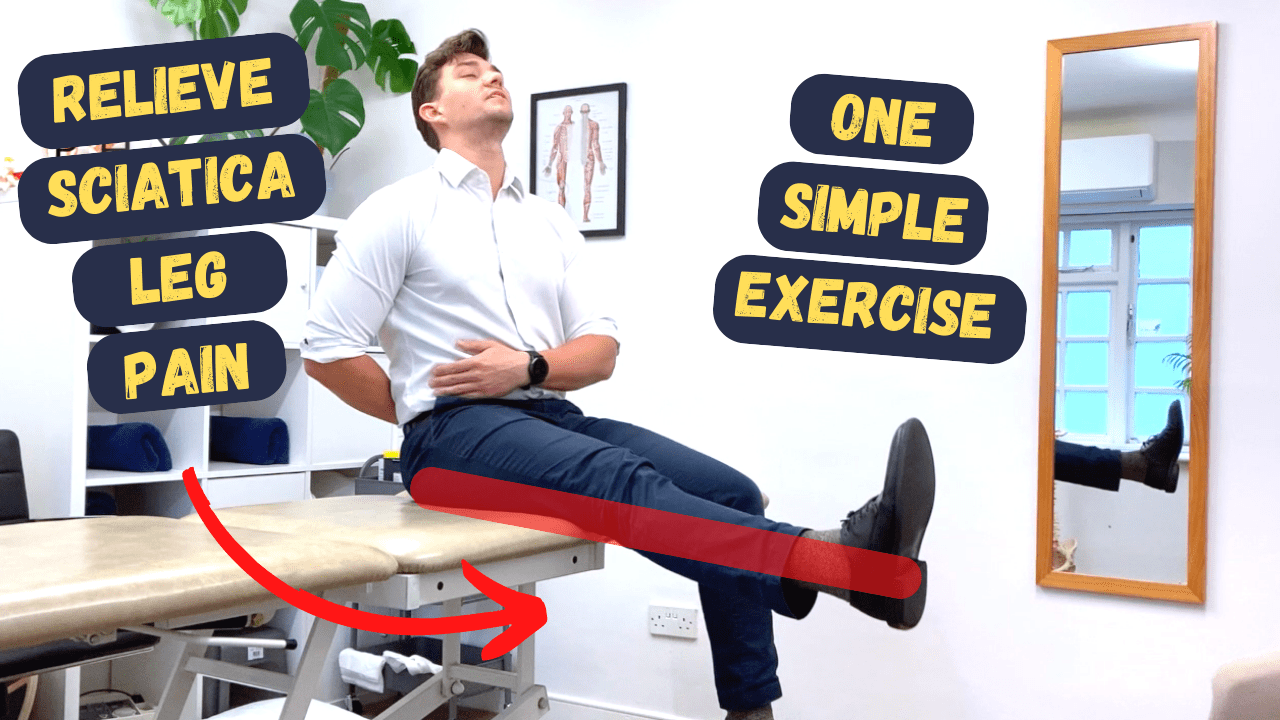 Will Harlow reveals one simple exercise you can use to reduce the symptoms of sciatica leg pain called "nerve flossing".
