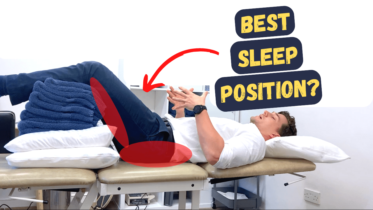 Sciatica specialist Will Harlow reveals the best sleeping position for relieving the symptoms of back pain and sciatica.