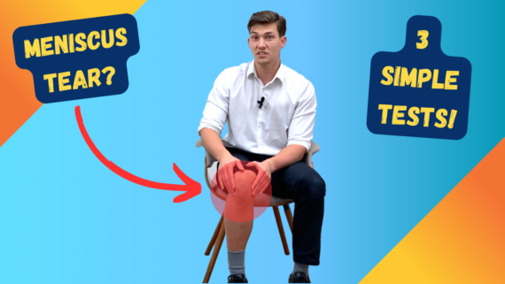 In this episode, Farnham's leading over-50's physiotherapist, Will Harlow, reveals 3 simple tests that can be done at home to help diagnose a meniscus tear. If you have a knee injury and you are wondering whether or not you have a meniscus tear, these tests can help to give you the answer.