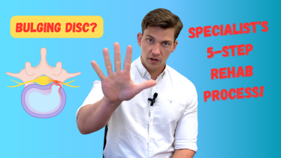 In this episode, leading over-50's and sciatica specialist physiotherapist, Will Harlow, reveals his proven 5-step rehab process for bulging disc recovery. This tried and tested rehab process has helped hundreds of Will's clients to achieve a full recovery from bulging discs in the lumbar spine. Watch the video to learn more about it.