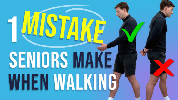 In this episode, Farnham's leading over-50's physiotherapist, Will Harlow, reveals one big mistake made by many seniors when they walk that can be EASILY fixed!