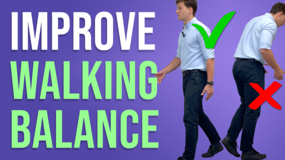 In this episode, Farnham's leading over-50's physiotherapist, Will Harlow, reveals one simple trick that can be used to improve balance when walking!