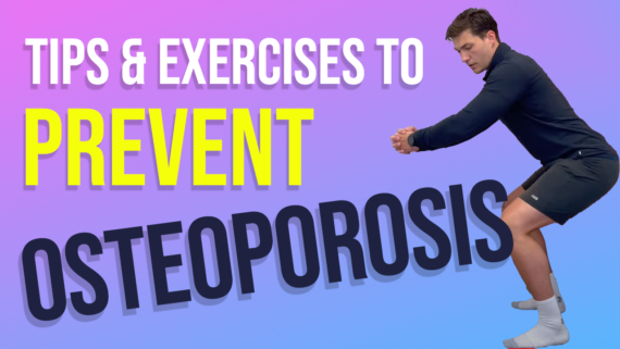 In this episode, Farnham's leading over-50's physiotherapist, Will Harlow, reveals 5 tips and 4 exercises to help over-fifties prevent osteoporosis!