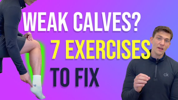 In this episode, Farnham's leading over-50's physiotherapist, Will Harlow, reveals 7 great exercises for strengthening weak calves which can be used to improve your walking!
