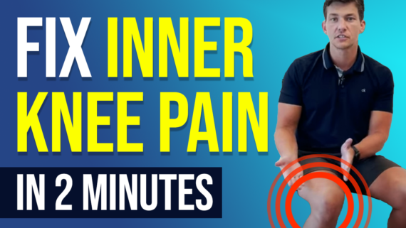 In this episode, Farnham's leading over-50's physiotherapist, Will Harlow, reveals a 2-minute fix for most cases of inner (medial) knee pain!
