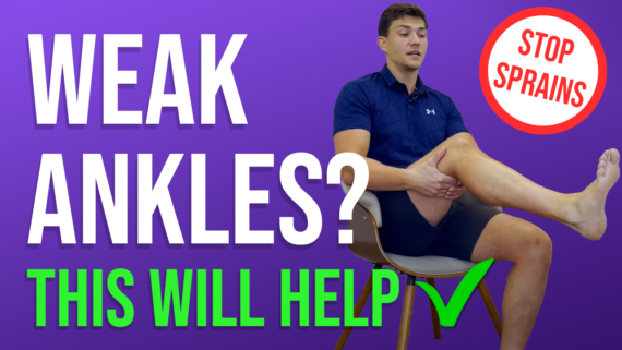 In this episode, Farnham's leading over-50's physiotherapist, Will Harlow, reveals a simple 4 stage plan to strengthen weak ankles and prevent ankle sprains in the future!