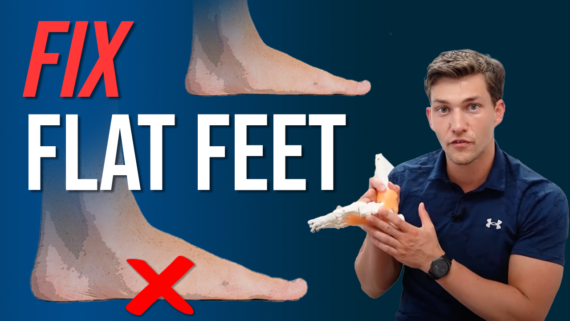 In this episode, Farnham's leading over-50's physiotherapist, Will Harlow, reveals 3 simple exercises that can be used to fix flat feet without the use of insoles!