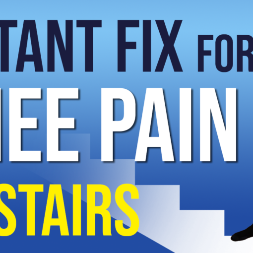 In this episode, Farnham's leading over-50's physiotherapist, Will Harlow, reveals 3 simple tips to stop knee pain on stairs!