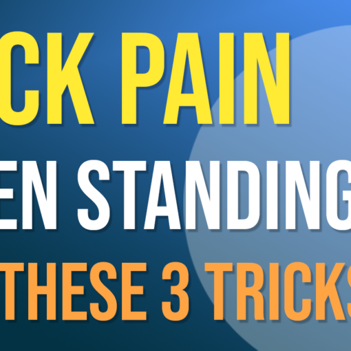 In this episode, Farnham's leading over-50's physiotherapist, Will Harlow, reveals 3 things that can help to relieve back pain when standing!