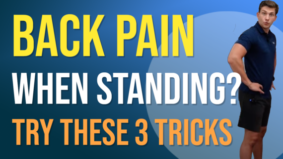 In this episode, Farnham's leading over-50's physiotherapist, Will Harlow, reveals 3 things that can help to relieve back pain when standing!