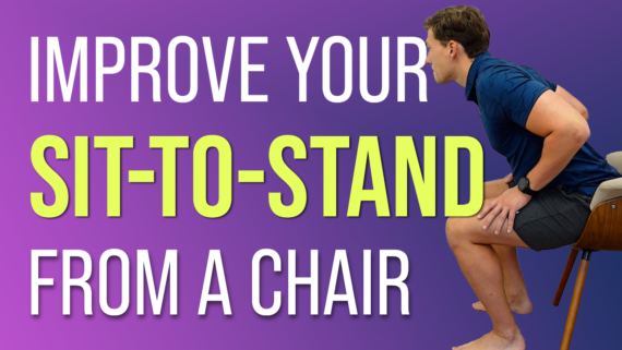 In this episode, Farnham's leading over-50's physiotherapist, Will Harlow, explains the safest and most effective way to get in and out of a chair!
