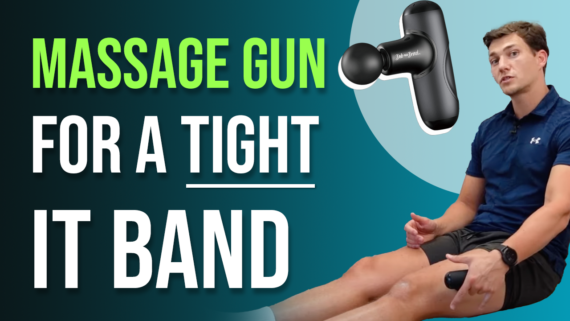 In this episode, Farnham's leading over-50's physiotherapist, Will Harlow, reveals how to treat a tight IT band with a massage gun!