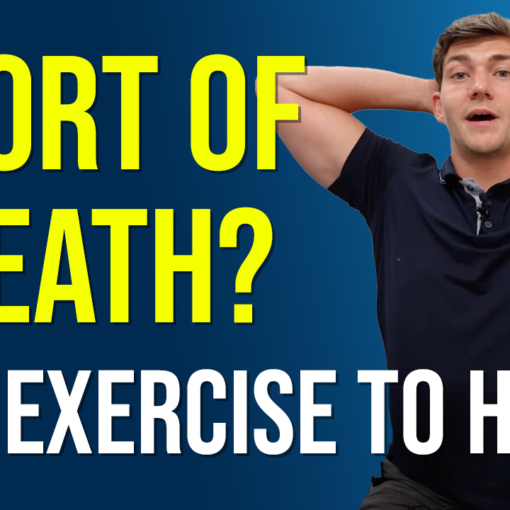 In this episode, Farnham's leading over-50's physiotherapist, Will Harlow, reveals one major reason why you might be short of breath and a quick tip to help fix it!