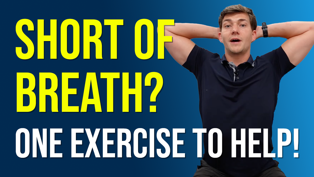 In this episode, Farnham's leading over-50's physiotherapist, Will Harlow, reveals one major reason why you might be short of breath and a quick tip to help fix it!