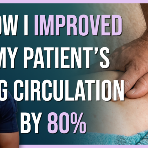 In this episode, Farnham's leading over-50's physiotherapist, Will Harlow, reveals the step-by-step plan he used to improve his client's leg circulation by 80% in just 12 weeks.