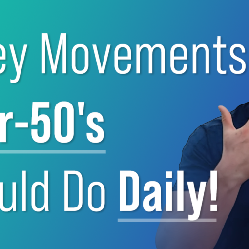 In this episode, Farnham's leading over-50's physiotherapist, Will Harlow, reveals 3 important movements for people over fifty to do each day!