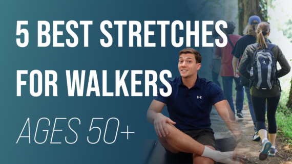 In this episode, Farnham's leading over-50's physiotherapist, Will Harlow, reveals 5 of the best daily stretches that walkers can do to walk with less pain!