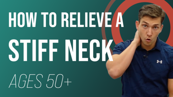 In this episode, Farnham's leading over-50's physiotherapist, Will Harlow, reveals 5 simple steps to fix a stiff neck for people over 50!