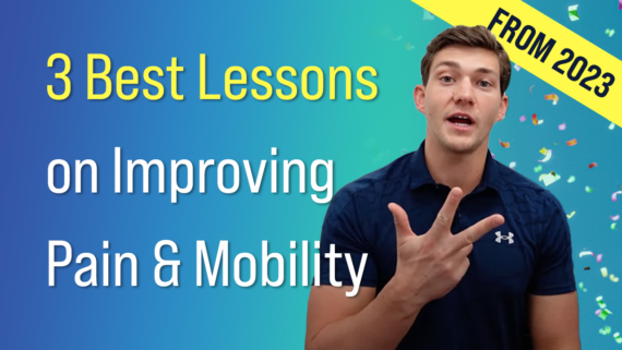 In this episode, Farnham's leading over-50's physiotherapist, Will Harlow, reflects on his 3 best lessons from 2023 on improving pain and mobility for people over the age of fifty!