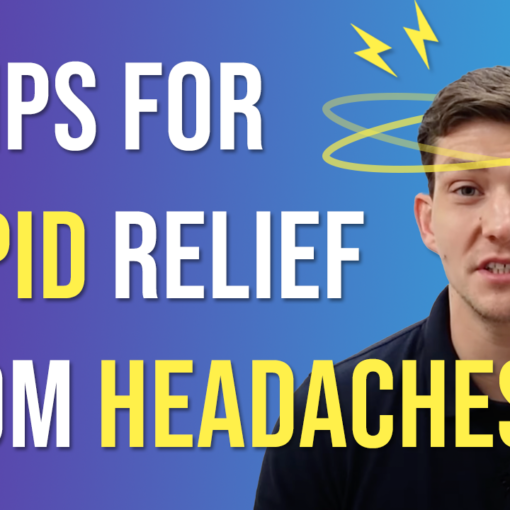In this episode, Farnham's leading over-50's physiotherapist, Will Harlow, reveals 5 tips for RAPID relief from headaches caused by the neck!