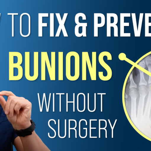 In this episode, Farnham's leading over-50's physiotherapist, Will Harlow, reveals 7 tips to fix & prevent bunions!