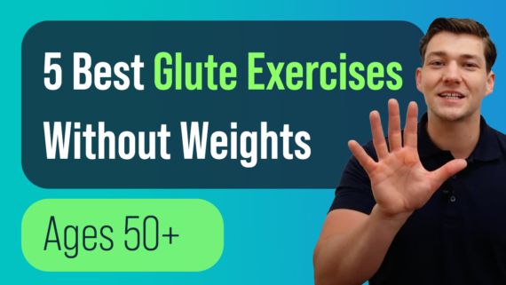 In this episode, Farnham's leading over-50's physiotherapist, Will Harlow, reveals 5 of the best glute strengthening exercises that can be done at home without weights or a gym!