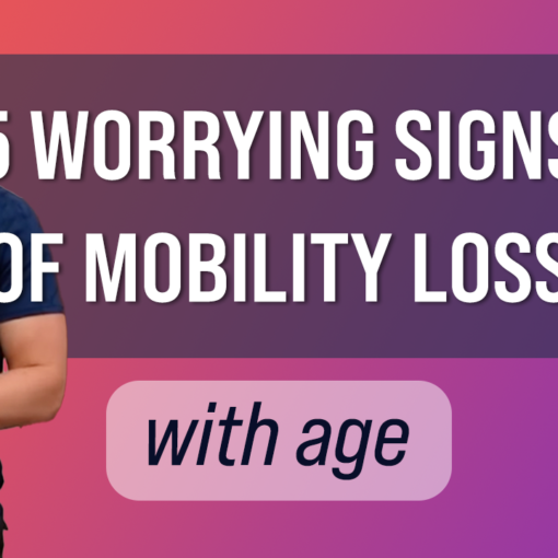 In this episode, Farnham's leading over-50's physiotherapist, Will Harlow, reveals 5 worrying signs of mobility loss with age – and what to do about it!