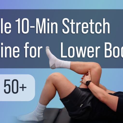 In this episode, Farnham's leading over-50's physiotherapist, Will Harlow, takes you through a gentle lower-body stretch routine perfect for people over the age of fifty!