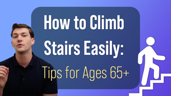 In this episode, Farnham's leading over-50's physiotherapist, Will Harlow, reveals some of the best strengthening exercises to help you climb stairs more easily!