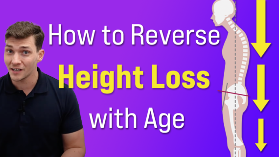 In this episode, Farnham's leading over-50's physiotherapist, Will Harlow, takes you through a series of exercises to help reverse height loss that occurs with age!