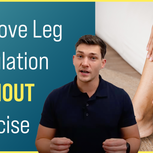 In this episode, Farnham's leading over-50's physiotherapist, Will Harlow, reveals how to improve leg circulation naturally without the use of exercise.