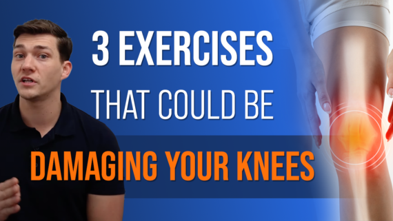 In this episode, Farnham's leading over-50's physiotherapist, Will Harlow, reveals 3 exercises that have potential to be damaging to the knees!