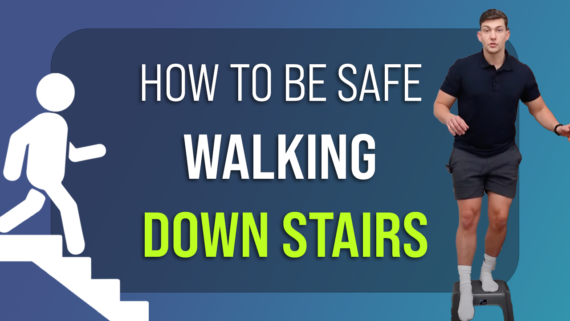 In this episode, Farnham's leading over-50's physiotherapist, Will Harlow, reveals some of the best strengthening exercises to make you SAFE when coming down stairs!