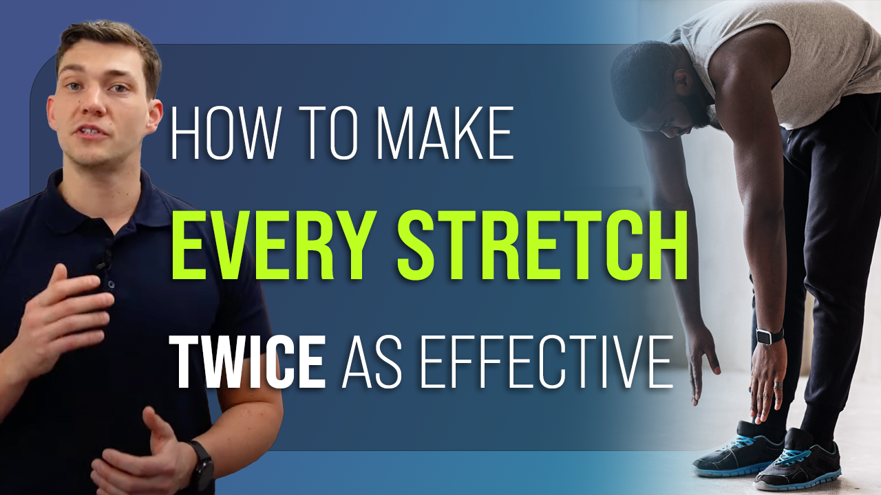 In this episode, Farnham's leading over-50's physiotherapist, Will Harlow, reveals one of the best ways to increase the effectiveness of each and every stretch!