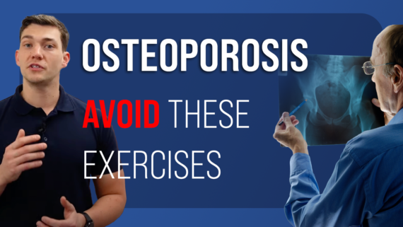 In this episode, Farnham's leading over-50's physiotherapist, Will Harlow, reveals the exercises that should definitely be AVOIDED for people with osteoporosis!