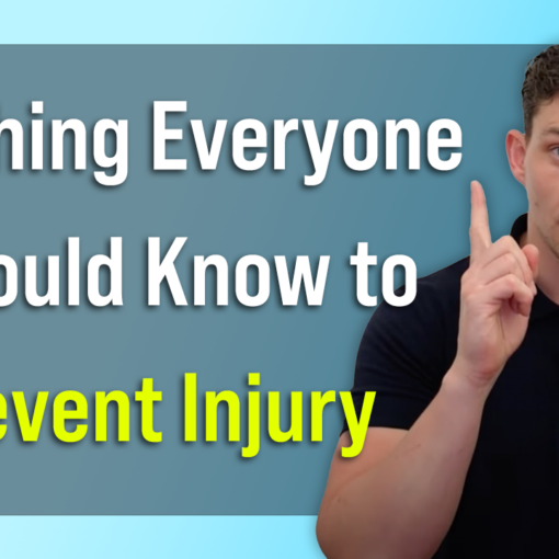 In today's video, Will Harlow shows you a simple tip to help you prevent spinal injuries!