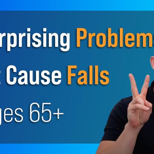 In this episode, Farnham's leading over-50's physiotherapist, Will Harlow, reveals two surprising problems that cause falls in people over age 65!