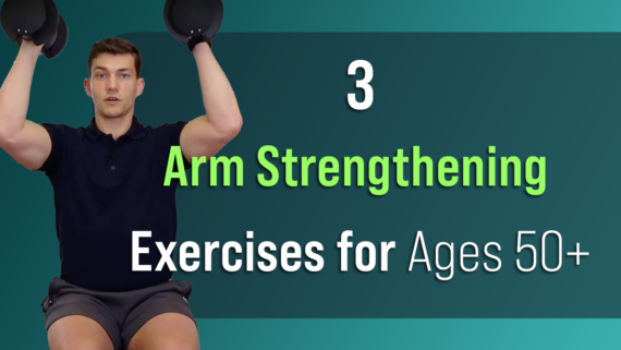 In this episode, Farnham's leading over-50's physiotherapist, Will Harlow, takes you through an arm resistance/strength workout, perfect for people over the age of 50 and beginners!