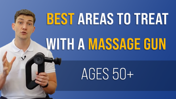 In this episode, Farnham's leading over-50's physiotherapist, Will Harlow, reveals the best areas to treat with a massage gun!