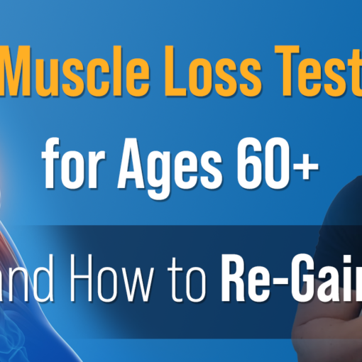 Muscle loss is a big problem for people over the age of sixty, with rates of 1% of total muscle lost each year not being uncommon! In today's video, Will Harlow shows you a simple test to see if you might be at risk – PLUS how to fix it!