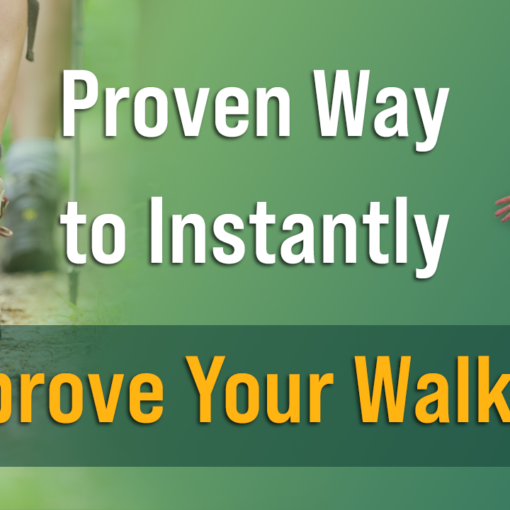 In today's video, Will Harlow shows you a science-backed and simple way to instantly improve your walking!