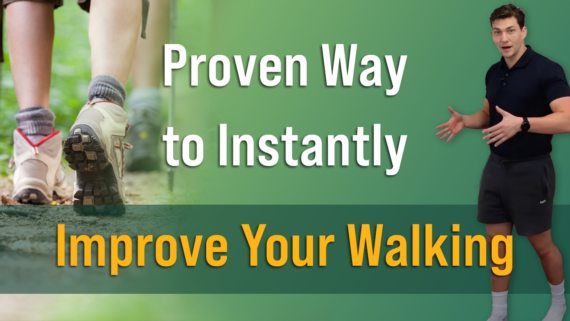 In today's video, Will Harlow shows you a science-backed and simple way to instantly improve your walking!