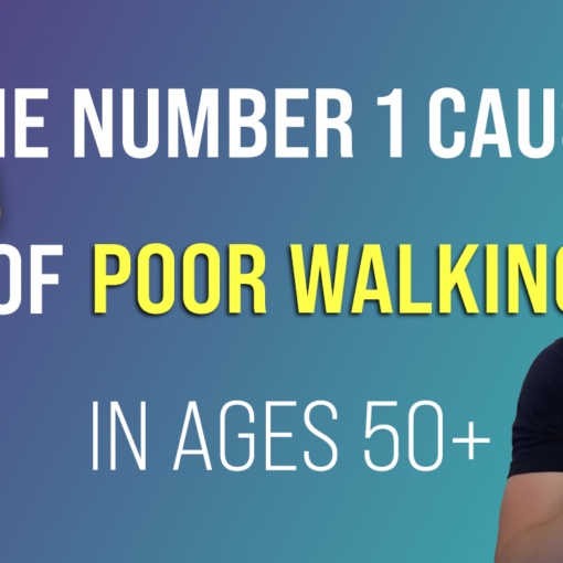 In today's video, over-50s specialist physio Will Harlow shows you a science-backed reason for poor walking in people over the age of 50... and how to fix it!