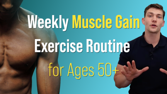 In this episode, Farnham's leading over-50's physiotherapist, Will Harlow, takes you through a weekly exercise routine designed to help people over 50 to gain muscle mass!