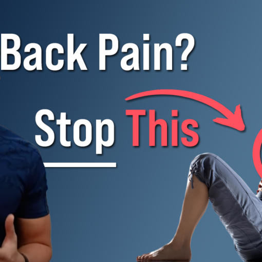 In this episode, Farnham's leading over-50's physiotherapist, Will Harlow, reveals a very good reason why you might need to STOP stretching your hamstrings to help back pain get better!